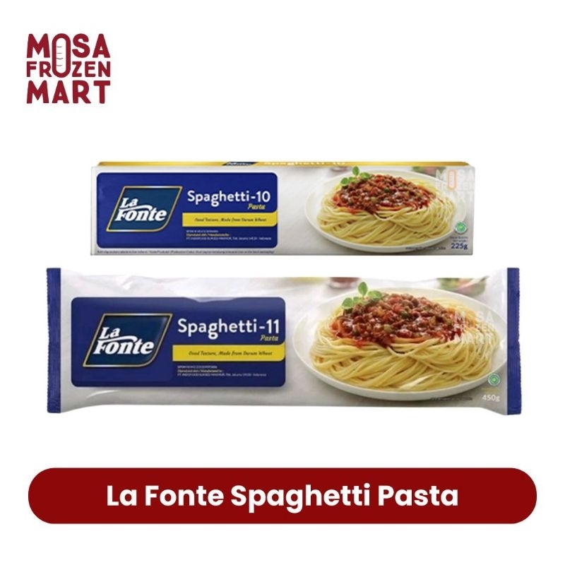 

La Fonte Spaghetti Pasta 225 G & 450 G