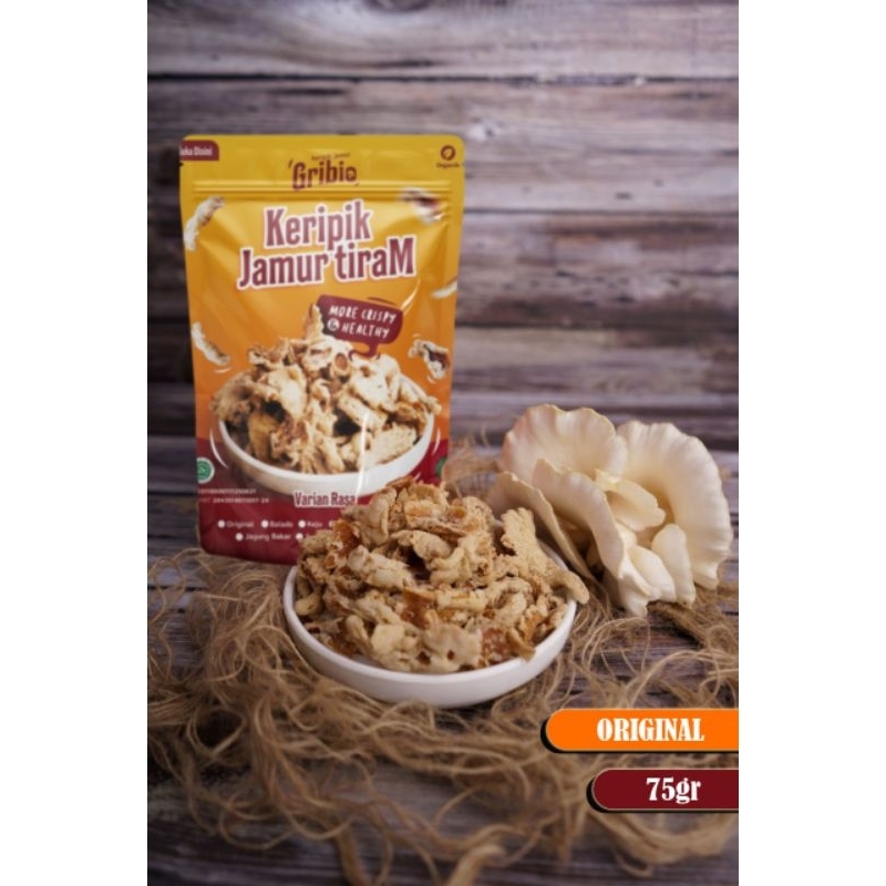 

Gribio Keripik Jamur Tiram Original