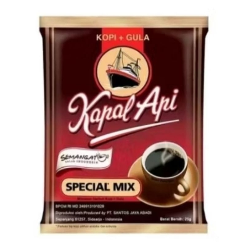 

Kopi Kapal api spesial Mix 5 Renceng isi 50 pcs