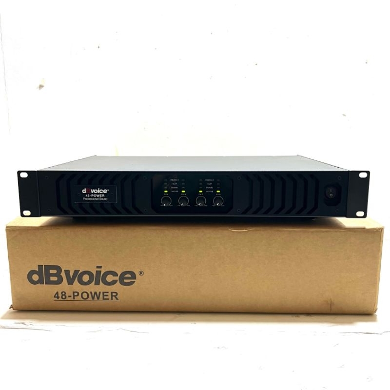 AUDIO Power dB Voice 48 Power Original Amplifier dbvoice 48 Class D 4 Channel sound audio