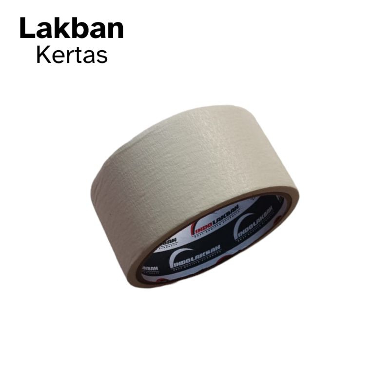 

Lakban Kertas 2 Inch 45MM X 12 Yard / Masking Tape 2 Inch