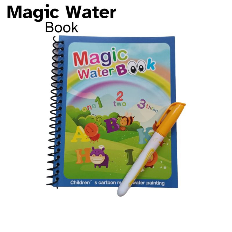

Magic Waterbook // Buku Edukasi Mewarnai Anak // Magic Coloring Book