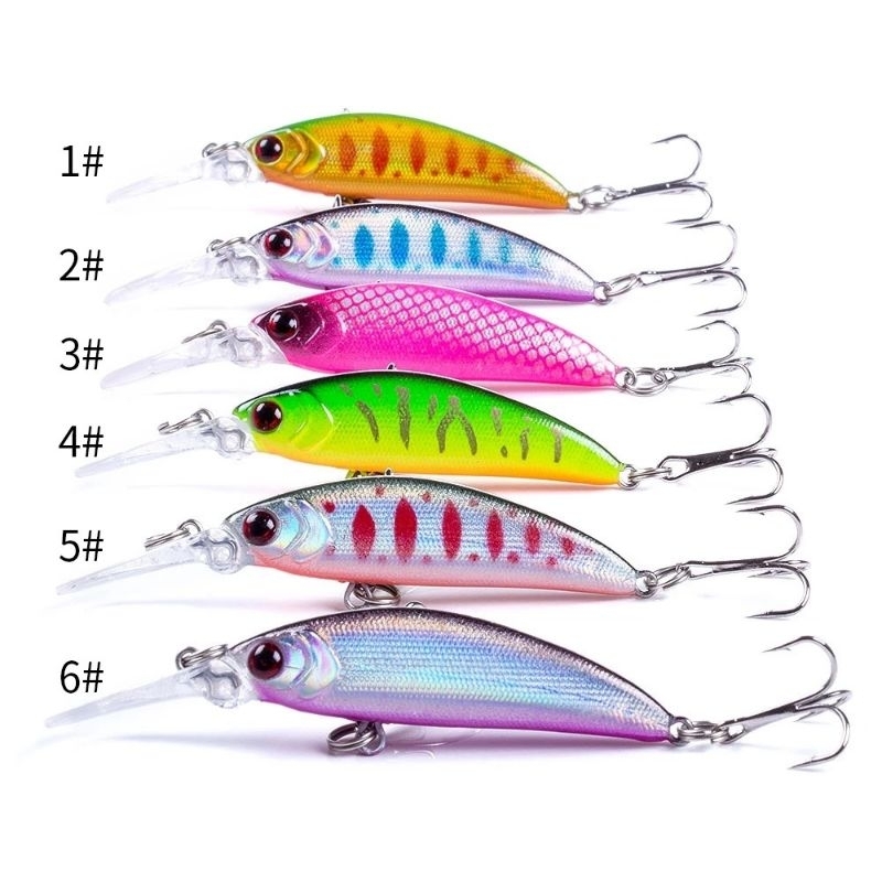 Umpan minnow lidah panjang 7 cm / 6 gram