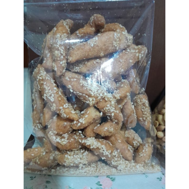 

Snack Cemilan/Gabus Wijen/Kacang/Matang gurih asin 250gr