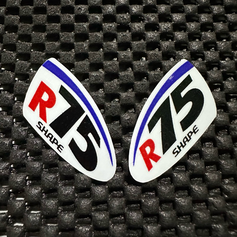 stiker visor arai r75 shape