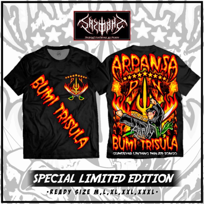 KAOS PAGAR NUSA TERBARU KAOS ARPANSA BUMI TRISULA A2 FULL PUNGGUNG