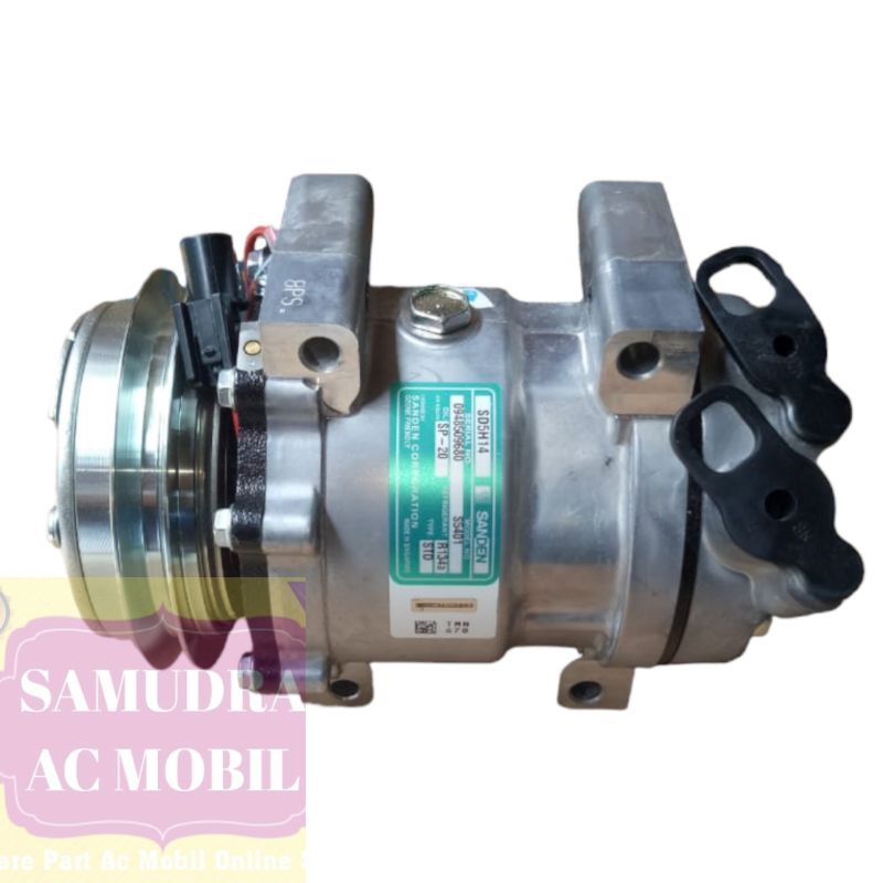 Compresor Kompresor AC Mobil Mitsubishi Triton 2500cc - Sanden Asli