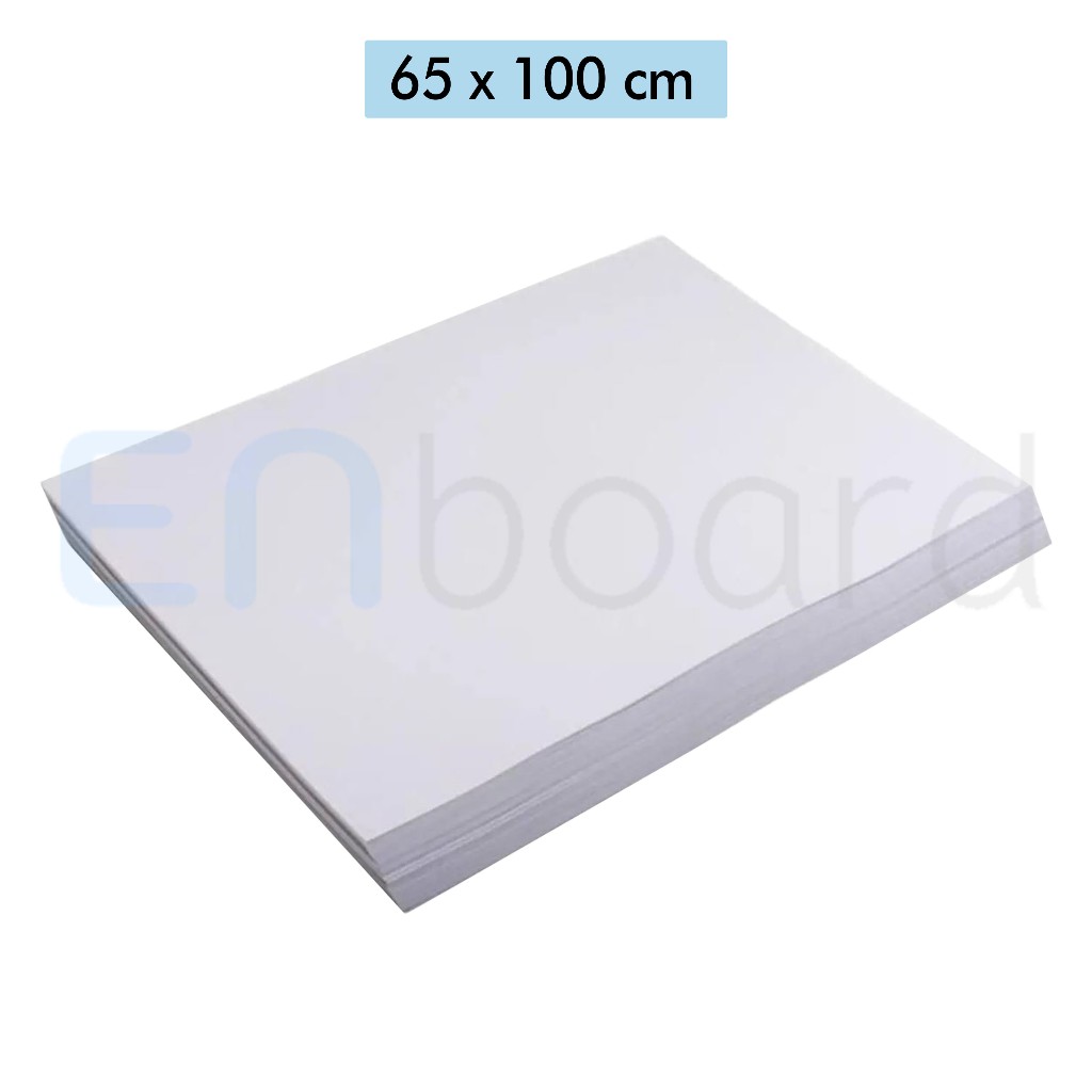 

1 RIM Kertas Flip Chart / Flipchart Koran Buram 65 x 100 cm