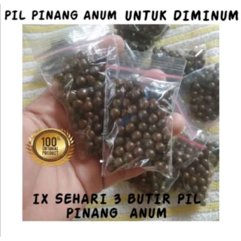 

JAMU PINANG ANUM ISI 100 BIJI
