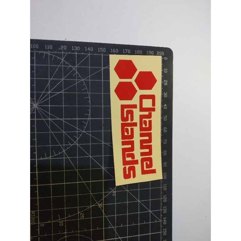 

cutting stiker channel islands