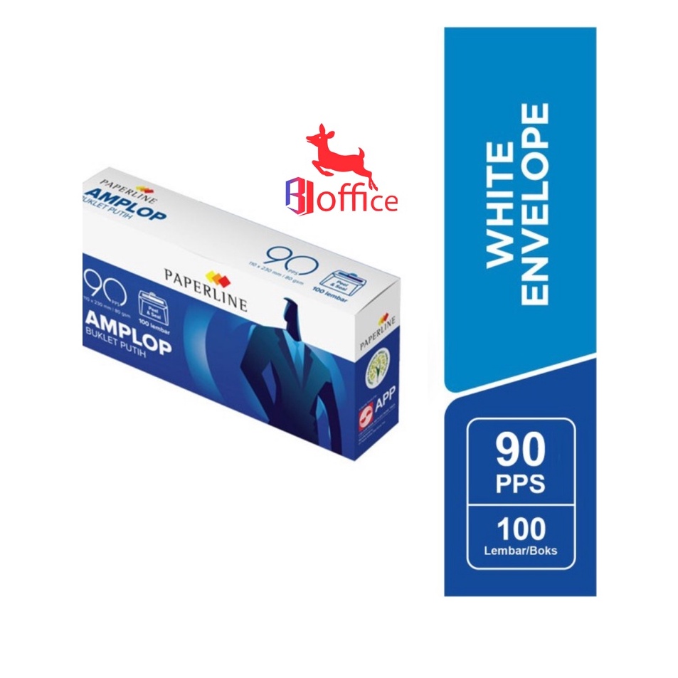

Premium Amplop Putih 9 PPS Paperline PPL Peel Seal Lem Strip Perekat Segel Buklet