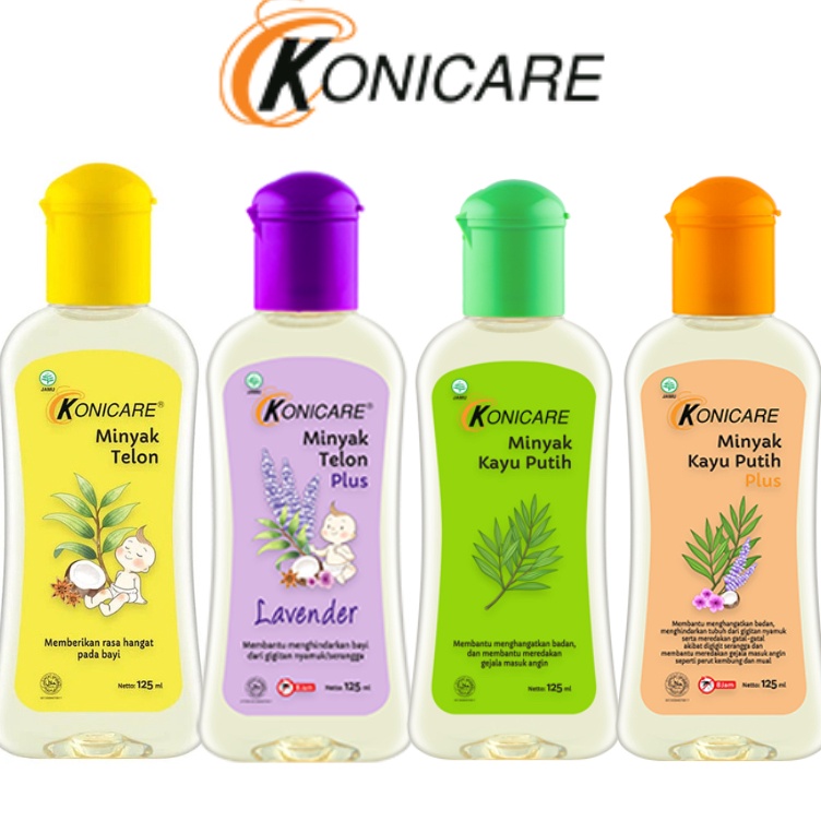 

Konicare Minyak Telon plus Lavender Kayu Putih Plus125 ml