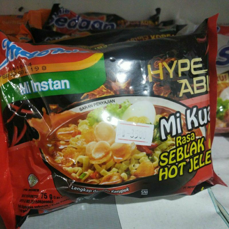 

MIE SEBLAK/INDOMIE SEBLAK/MIE HOT JELOTOT