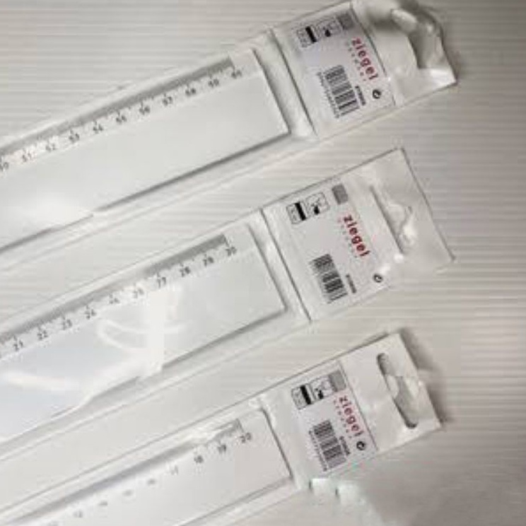 

Premium ZIEGEL FLAT RULER 2 3 6 CM PENGGARIS AKRILIK TEBAL AKURAT