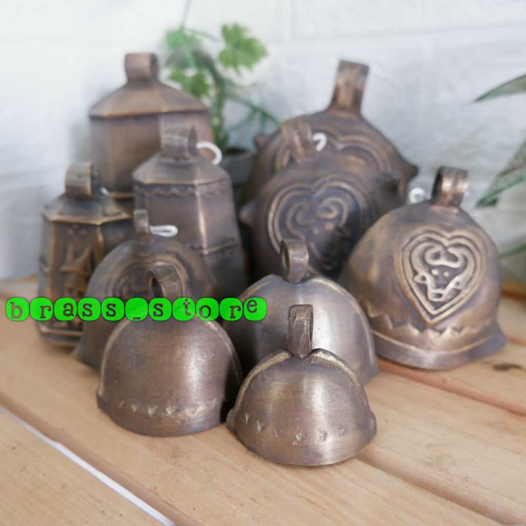 Bel lonceng Kuningan Bandul Kalung Sapi Klontongan Klontong Lembu