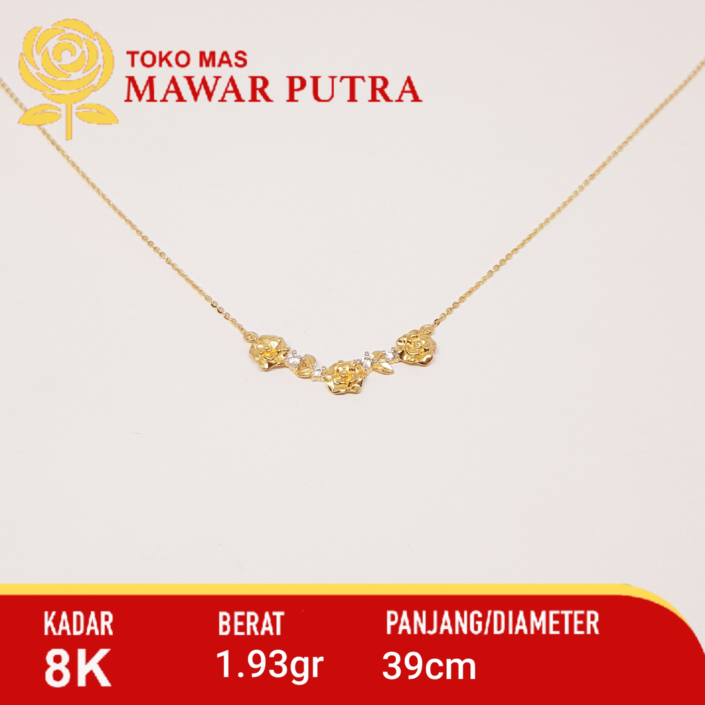 Kalung New edition Milliemolly Kasandra Gold UBS 8K