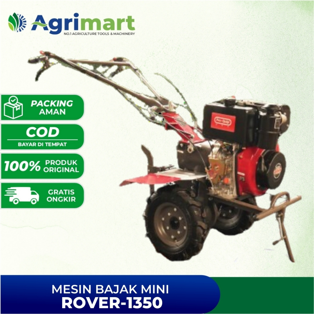 Mesin Traktor Sawah Bajak Mini Tiller Cultivator Proquip ROVER 1350