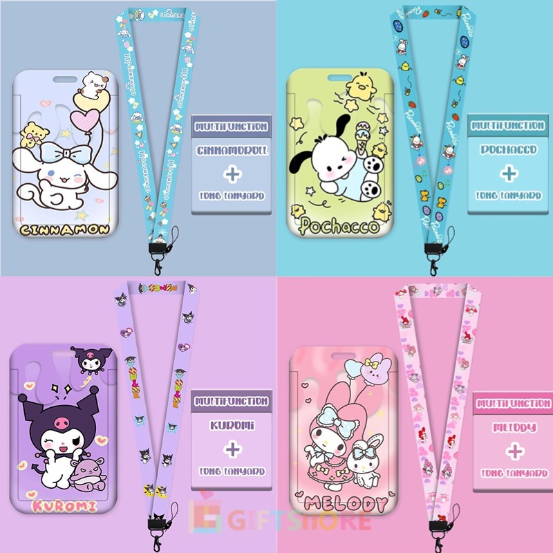 

✨COD ID CARD HOLDER Motif Sanrio Kartun Transportasi Gaya Korea Untuk Sekolah/Kantor lucu Sanrio Pelindung Kartu-GS