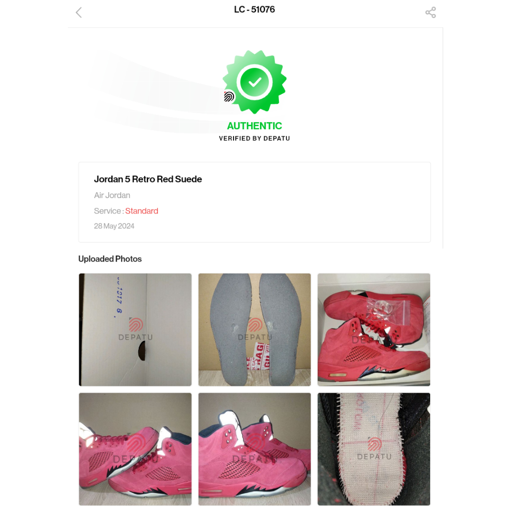 Jordan 5 Retro Red Suede.