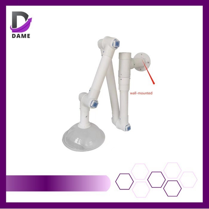 Armhood Extractor Lab - Wall Mounted PP Polypropylane Arm Hood