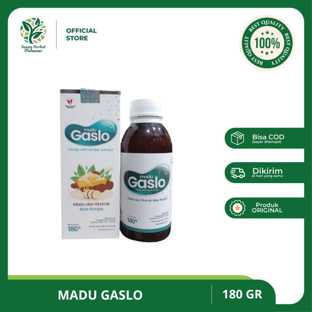 

Madu Gaslo 180gr - Meredakan Masalah Lambung dan Maag