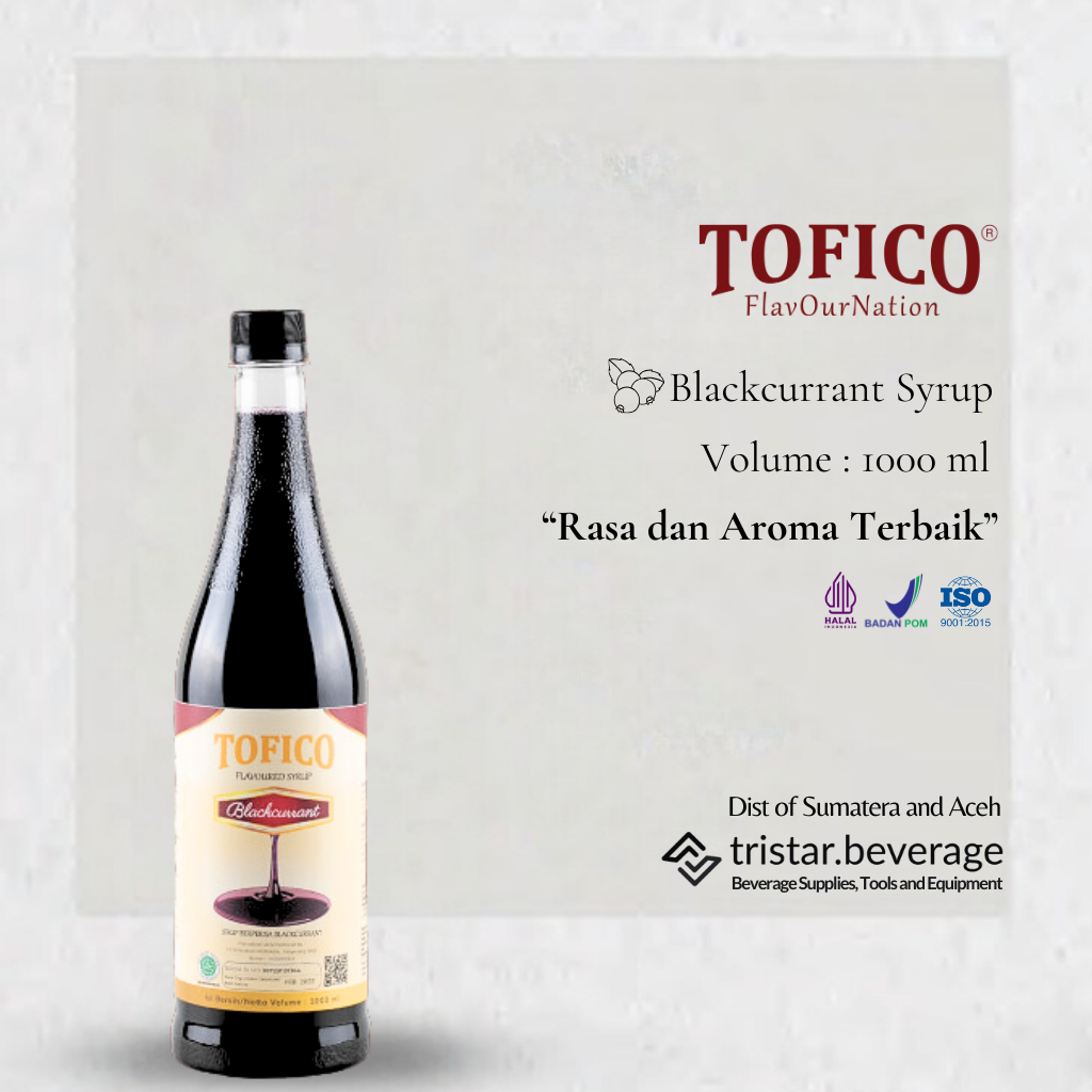 

Sirup Blackcurrant - Tofico Premium Syrup 1 Liter