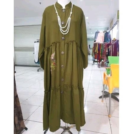 Uda Uni Colletion— Midi Bordir Gamis