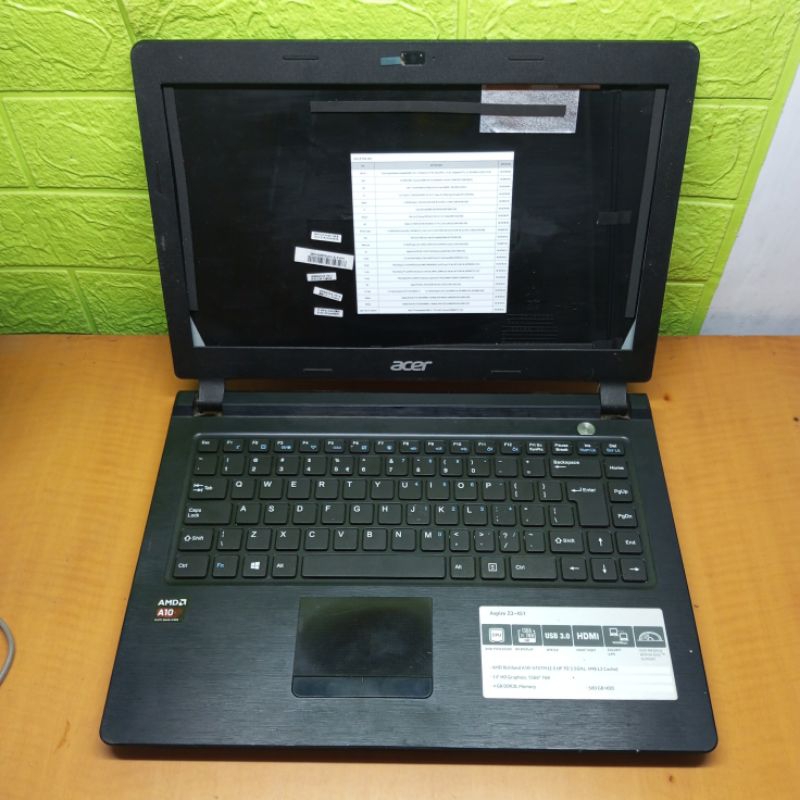 Kesing Case Casing Full set Laptop Acer Aspire Z3-451