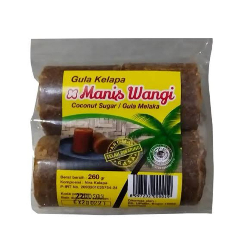 

Gula Kelapa Manis Wangi 260g