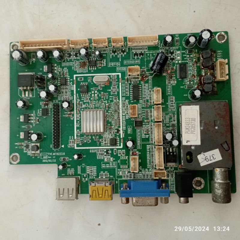 MB MOBO MAINBOARD MESIN TV POLYTRON PLM 24B33 PN24