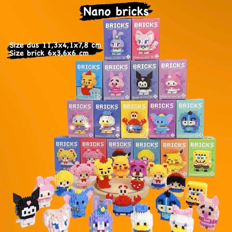Mainan lego mini karakter