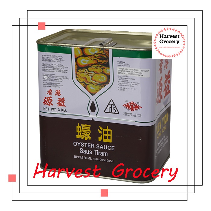 

Yuen Yick Hongkong Oyster Sauce / Saus Tiram 3Kg
