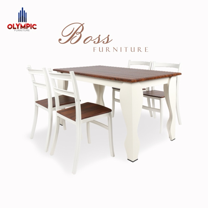 Meja Makan Olympic DTM Winston 4 Kursi + 1 Meja