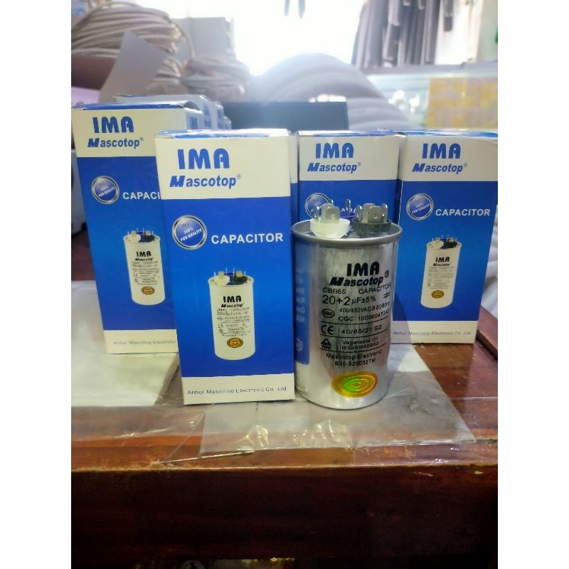 CAPASITOR AC DOUBLE "IMA MASCOTOP" 20+