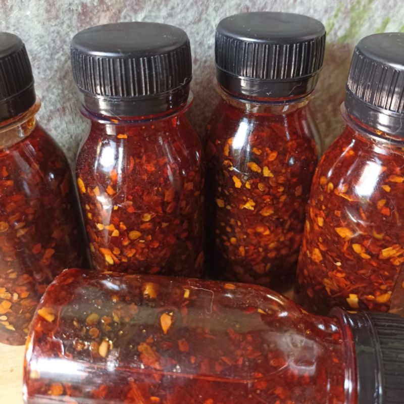 

Chili oil isi 60ml by Akar Dimsum