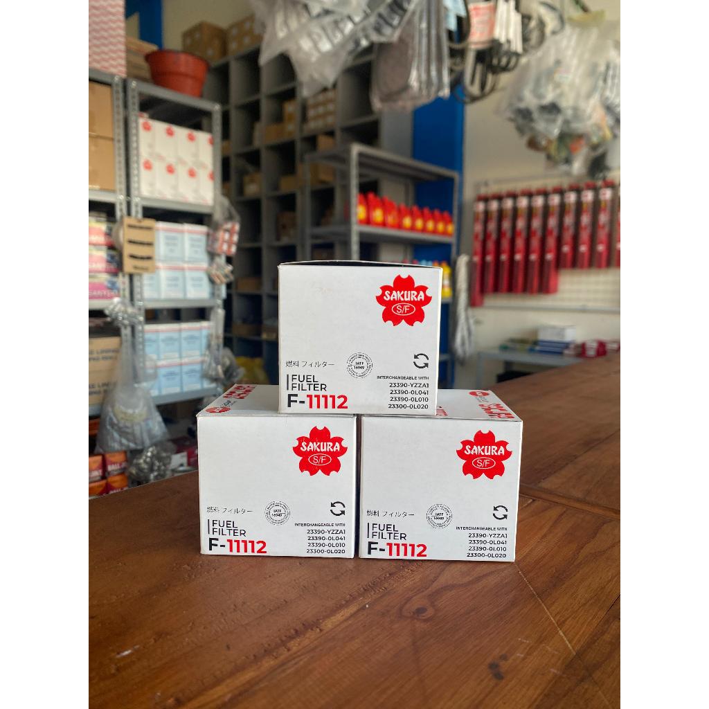 Sakura F-11112 Filter Solar / Fuel Filter Innova, Fortuner, Pajero Dakar Original Sakura Filter