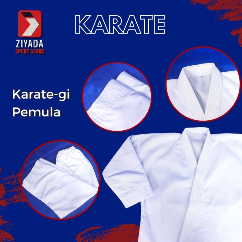Baju Karate Ziyada Pemula Berkualitas