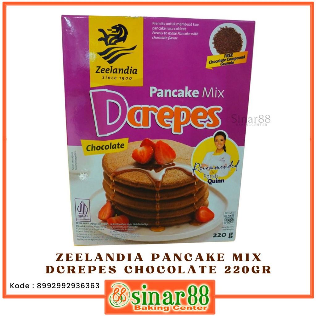 

ZEELANDIA PANCAKE MIX DCREPES CHOCOLATE 220GR