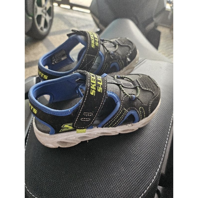 sendal sepatu anak boy skechers ori