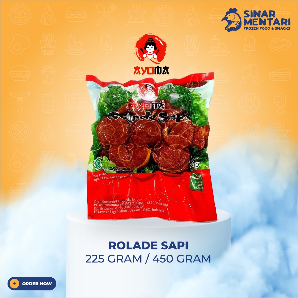 

Ayoma Rolade Sapi 225 gram