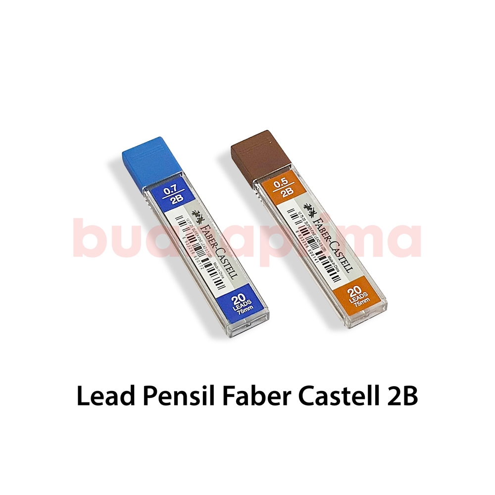 

Lead Pensil Faber Castell 0.5 & 0.7 2B Isi Refill Pensil