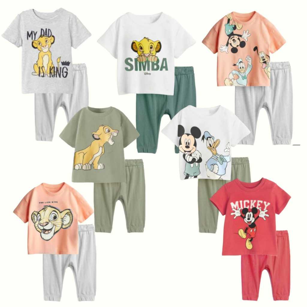SET BABY H*M DISNEY COWOK