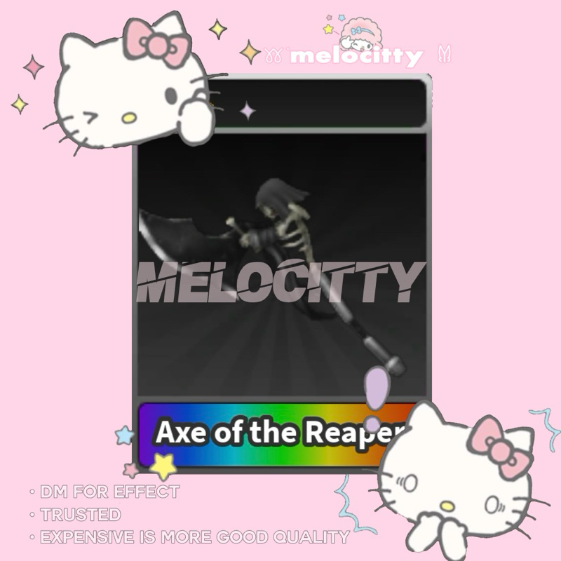 axe of the reaper axe r pisau stk melocitty (baca desk)