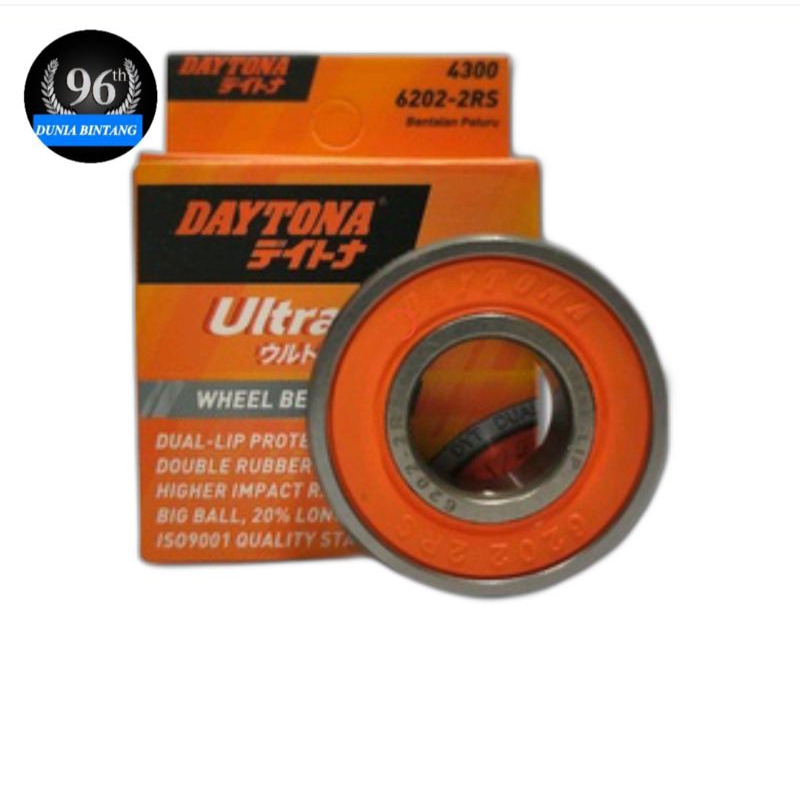 Laher Bearing Racing Daytona Ultra 6202 2RS Original