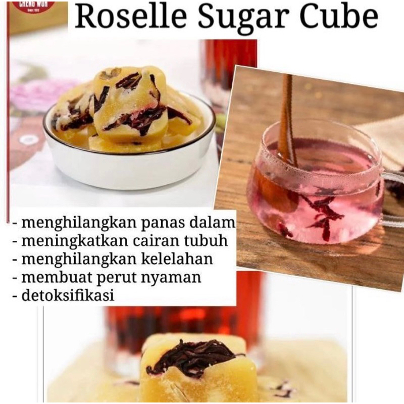 

Roselle Sugar Cube