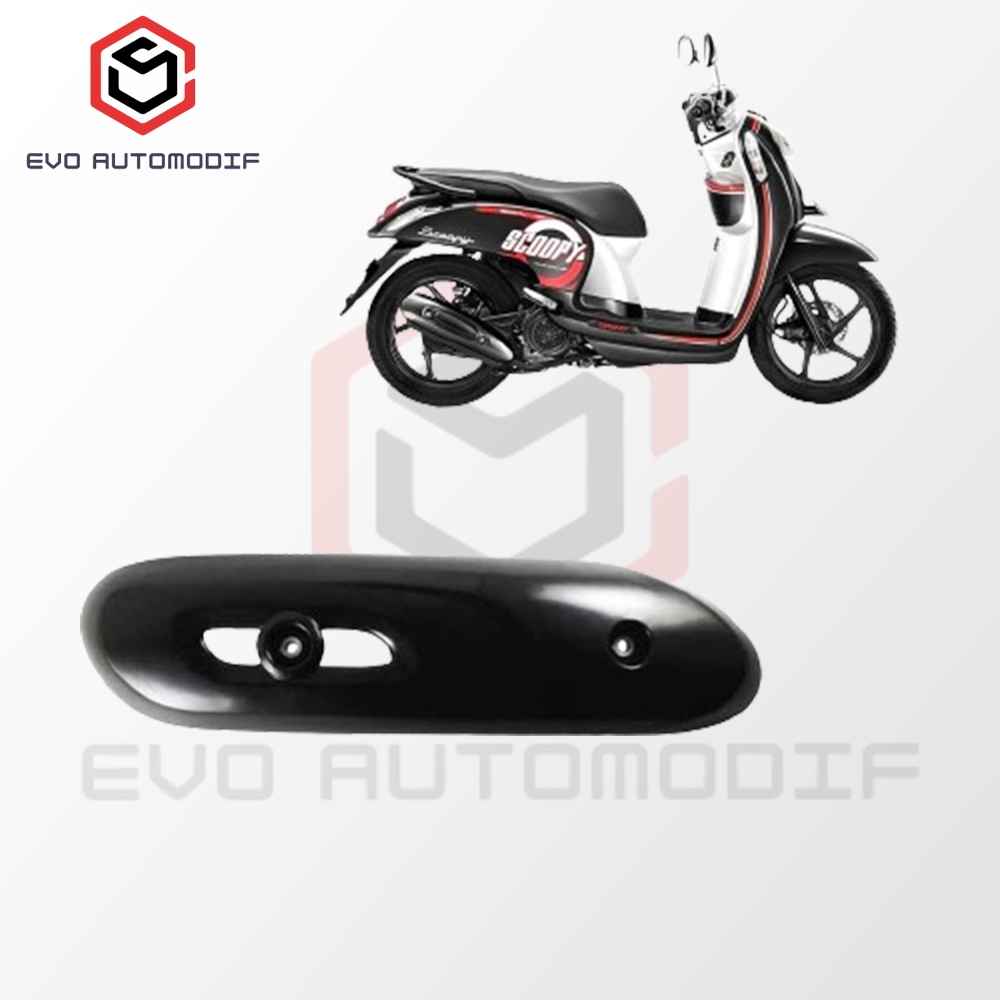 Tutup Knalpot Scoopy 2017-2020 Cover Knalpot Scoopy 2017-2020 Tameng Knalpot Scoopy