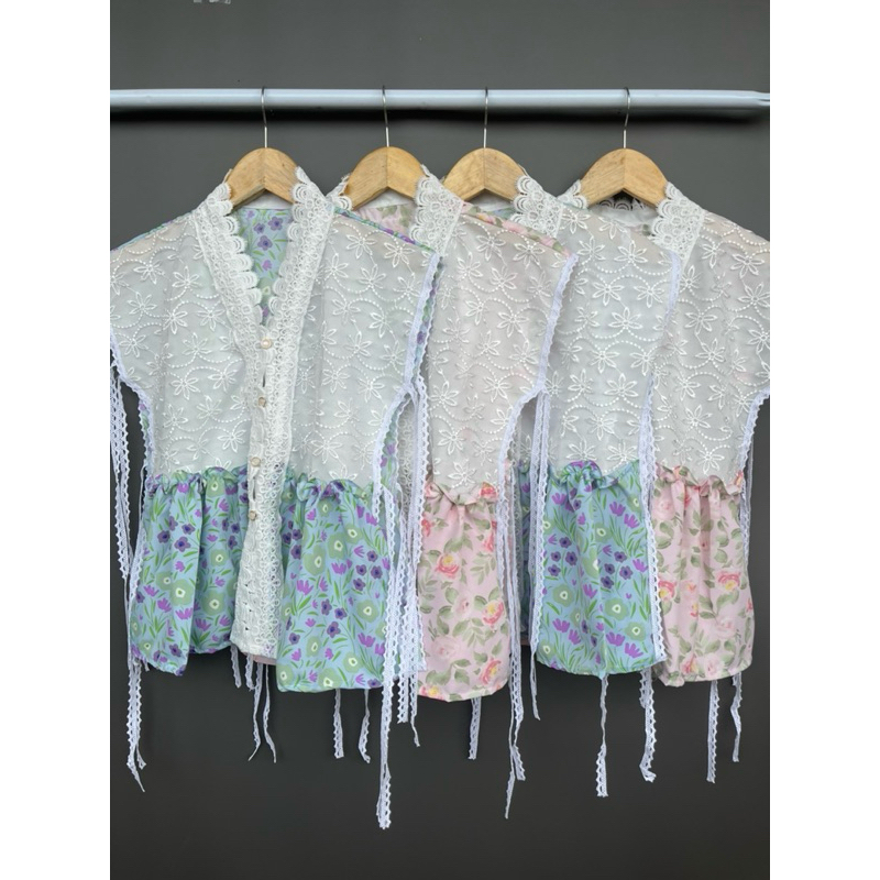 Angel Outer Top | Outer Brukat | Outer Renda | Outer Korea | Outer Kondangan | Vest Brukat | Vest Le