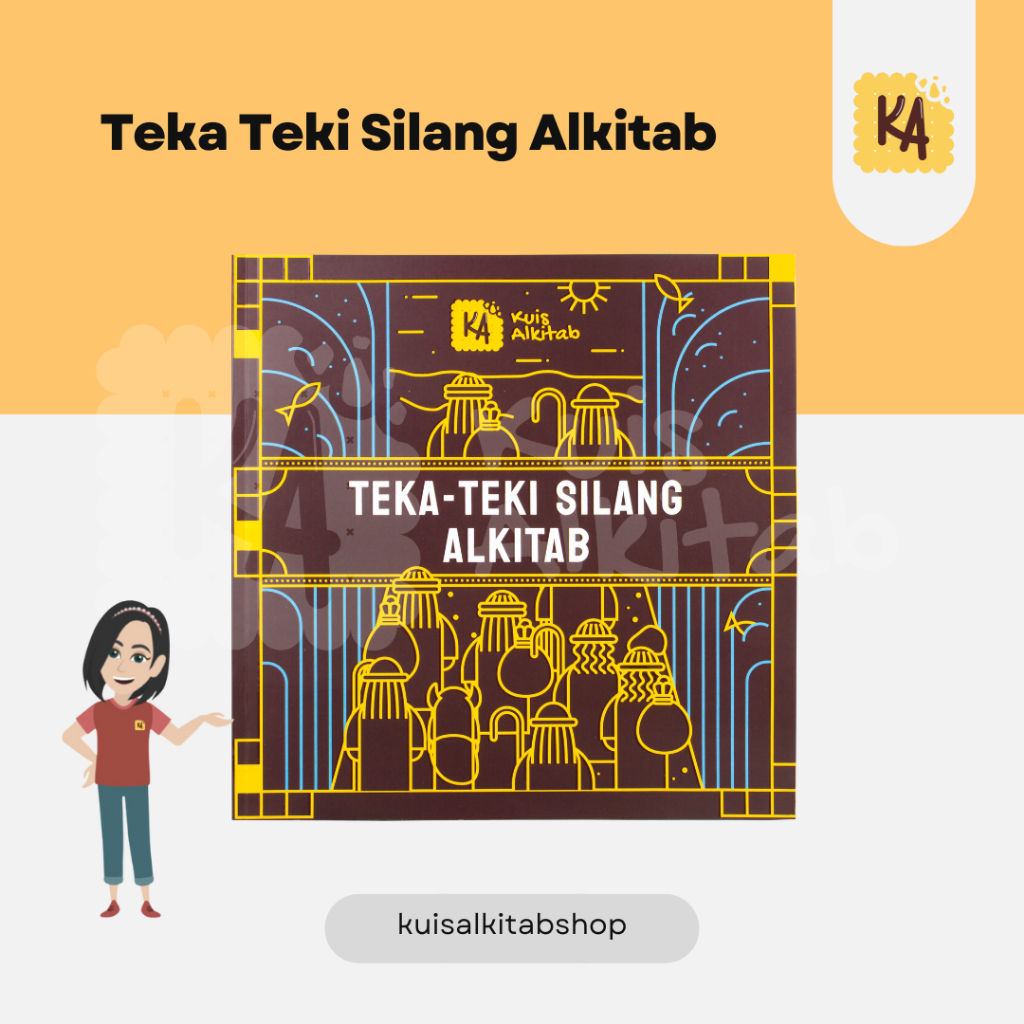 Teka Teki Silang Alkitab/Kuis Alkitab/Buku Kristen/TTS Alkitab/TTS Rohani Kristen