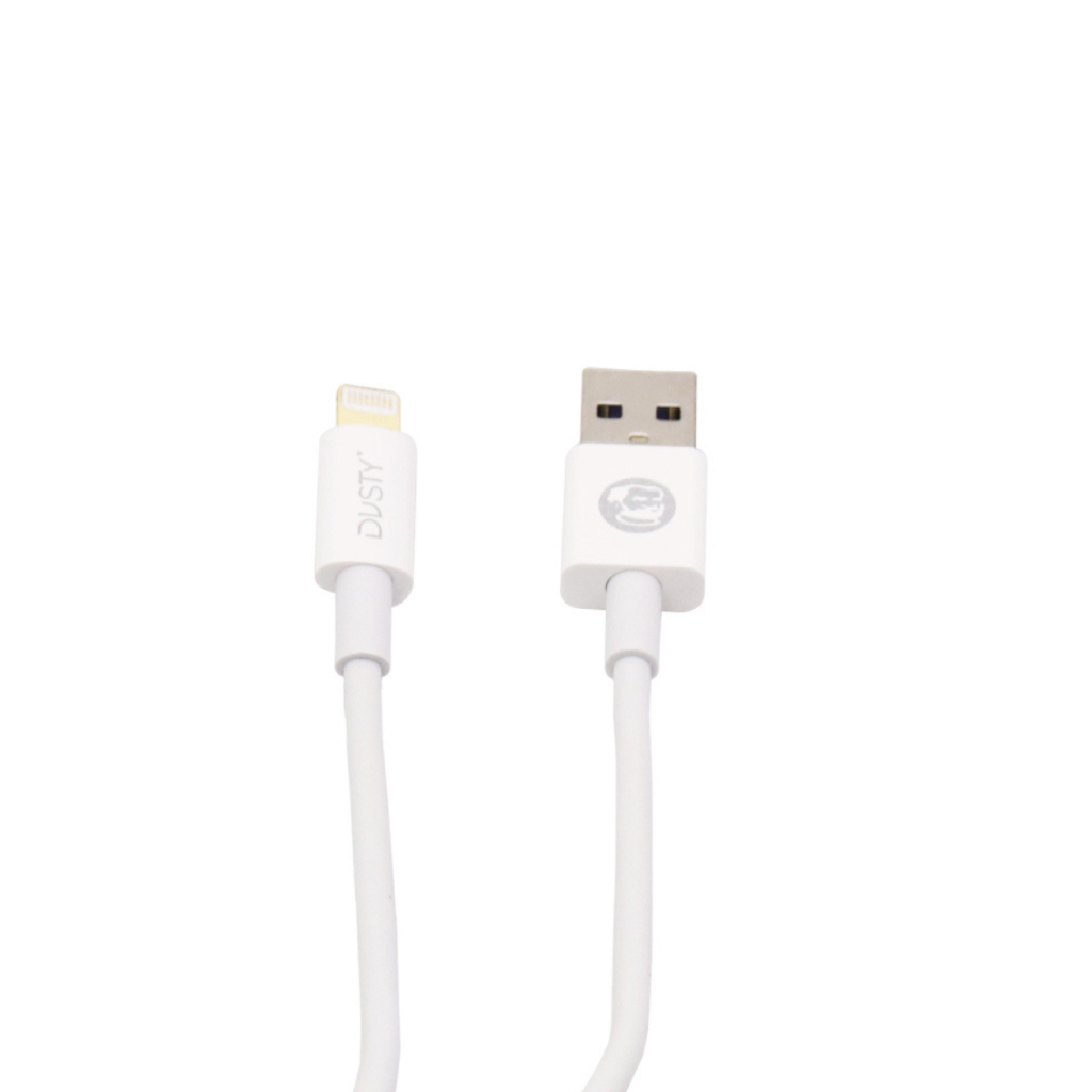Mechanic Dusty S02i Kabel Data USB Iphone Apple 24K Fast Charging 1M White ORI