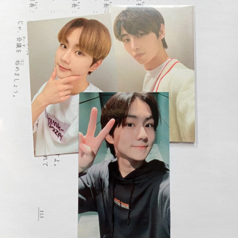 [ready] pc jungwon sunghoon uni bdc dd dimension dilemma hee photocard